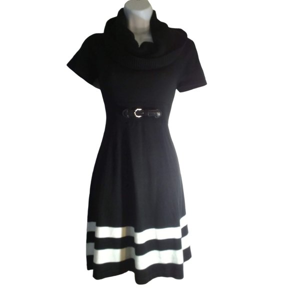 jessica howard cowl neck sweater dress